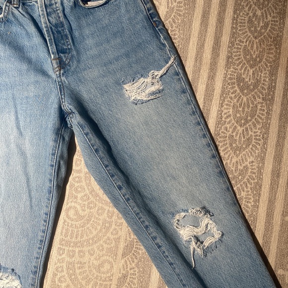 Anine Bing Brenda Jeans in Mid Blue - Picture 5 of 13